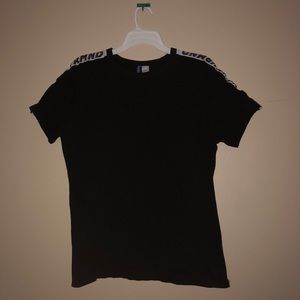 Vintage Divided Black T Shirt